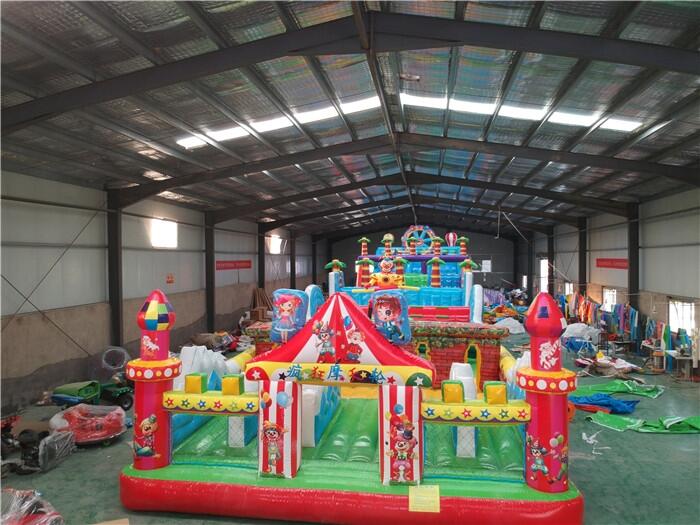 氣模玩具 智勇大沖關 大型陸地充氣城堡 陸地大型充氣闖關_參數(shù)_圖片_